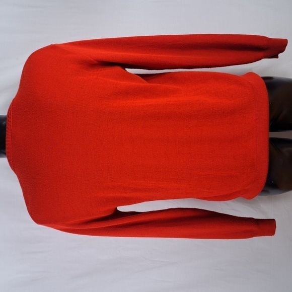 Vintage Atlanta Falcons NFL Official red LRG v-neck casual pullover sweater - Picture 3 of 5